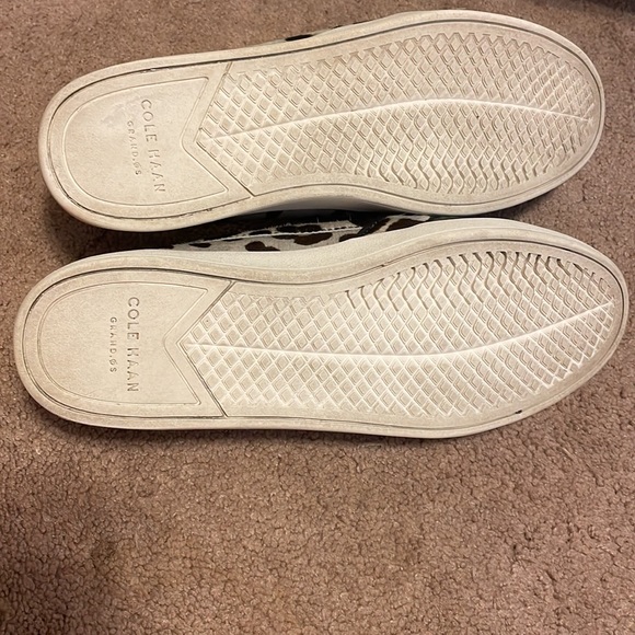 Womens Cole Haan Grandpro Spectator Kiltie Slip on Sneakers, Black/White Sz 11 - Picture 7 of 8